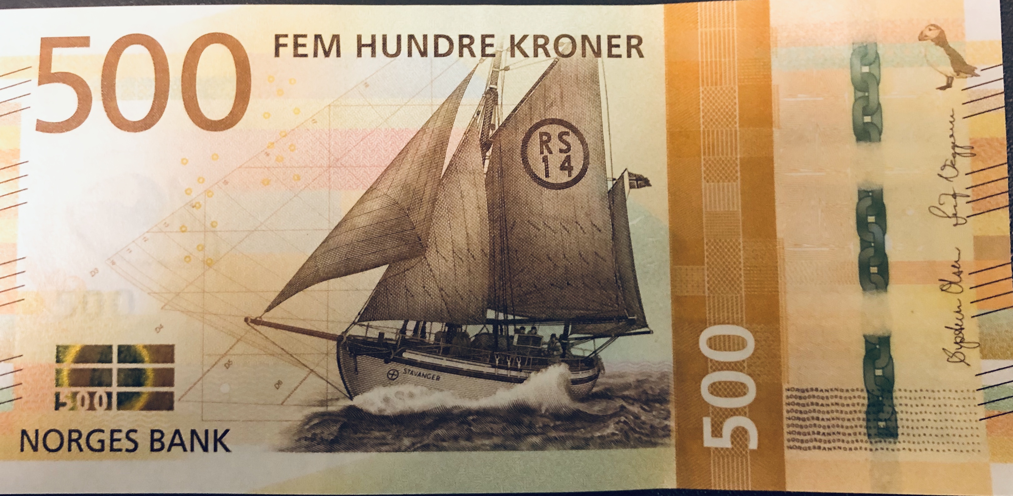 500 NKr Scheine